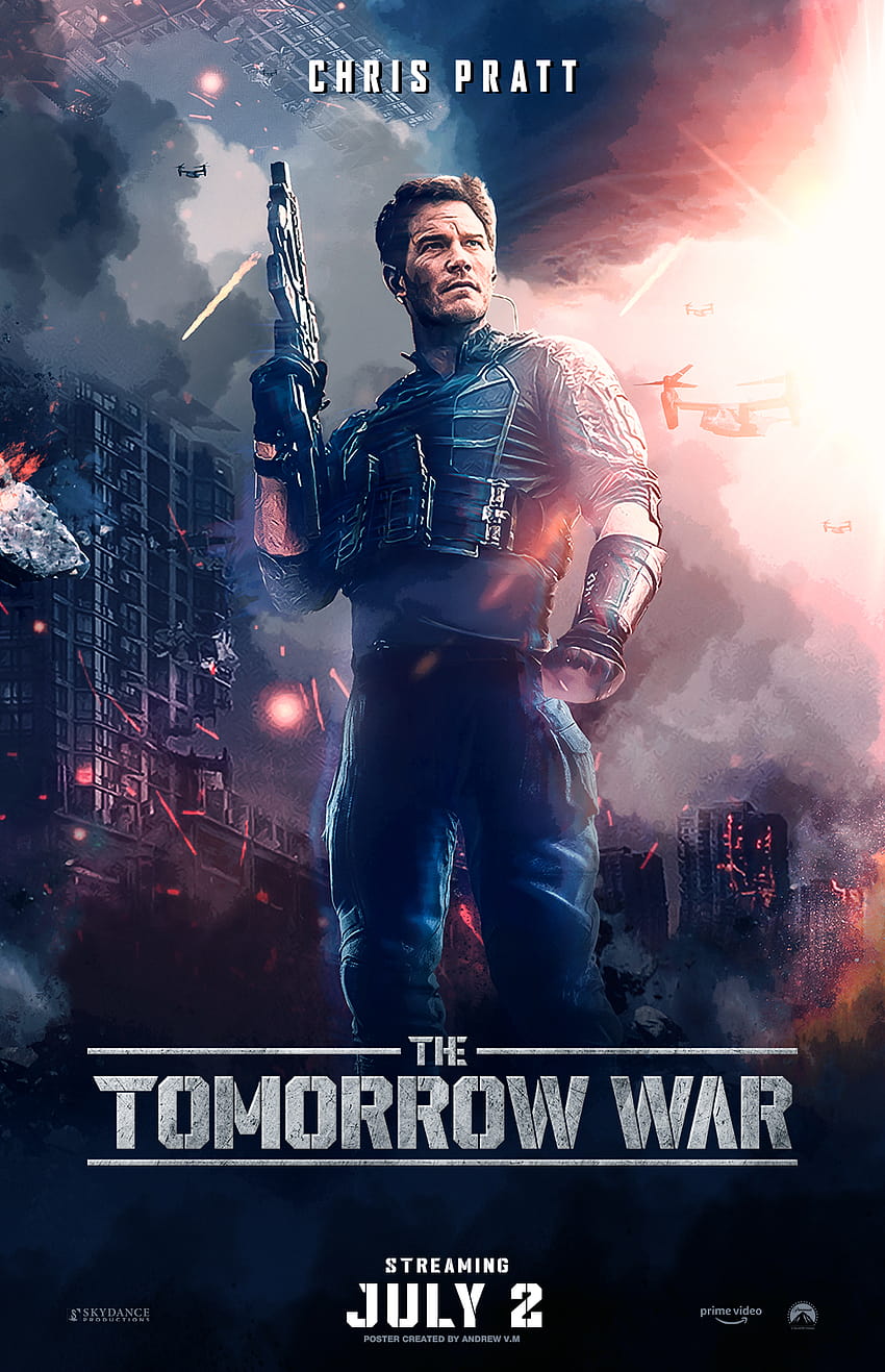 The Tomorrow War Teaser Poster 2021 in 2021, tomorrow war 2021 HD phone ...