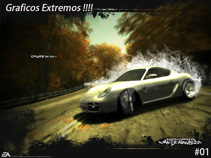 Extreme Mod Graphics Need For Speed ​​MostWanted, nfs най-търсените коли HD тапет