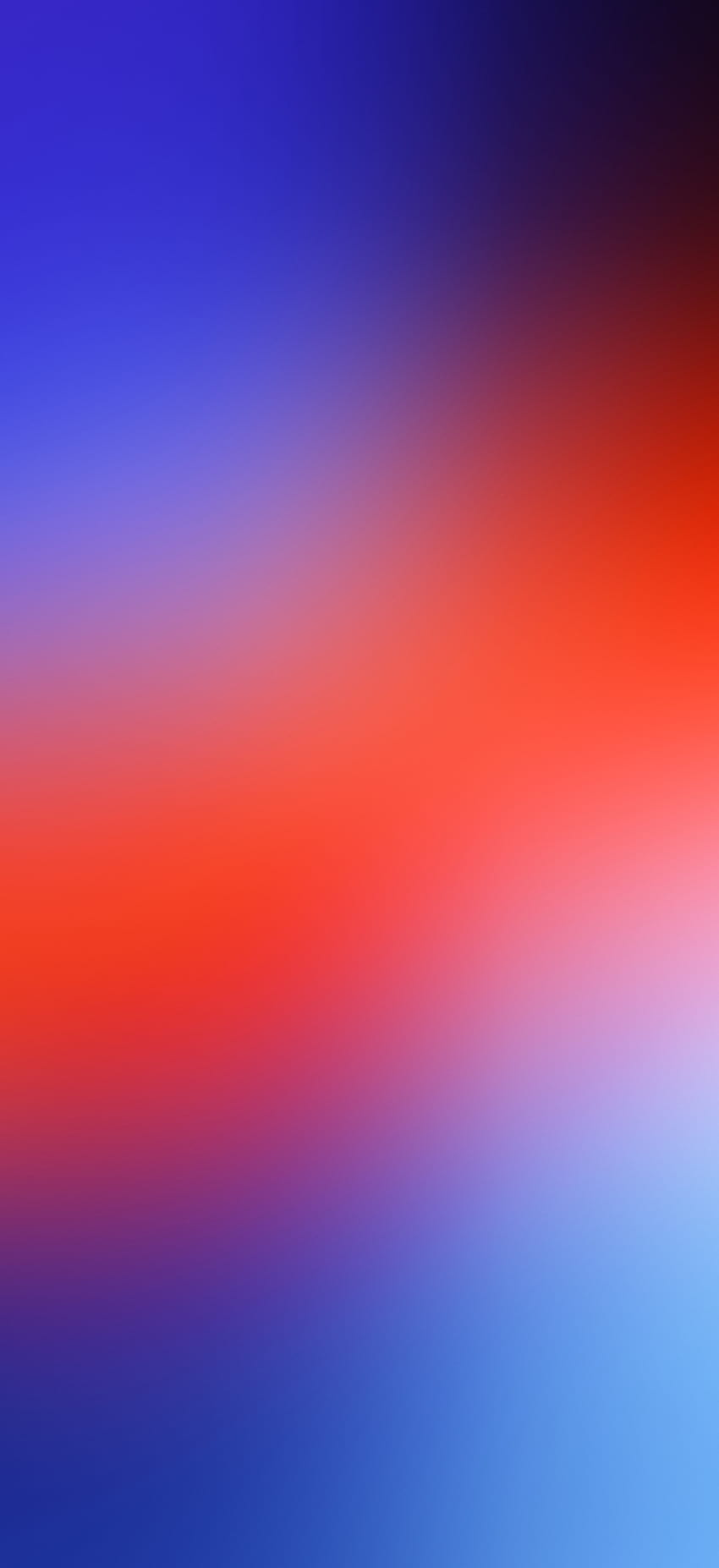 gradiente da blu a rosso a blu di evgeniyzemelko, logo iphone blu e rosso Sfondo del telefono HD