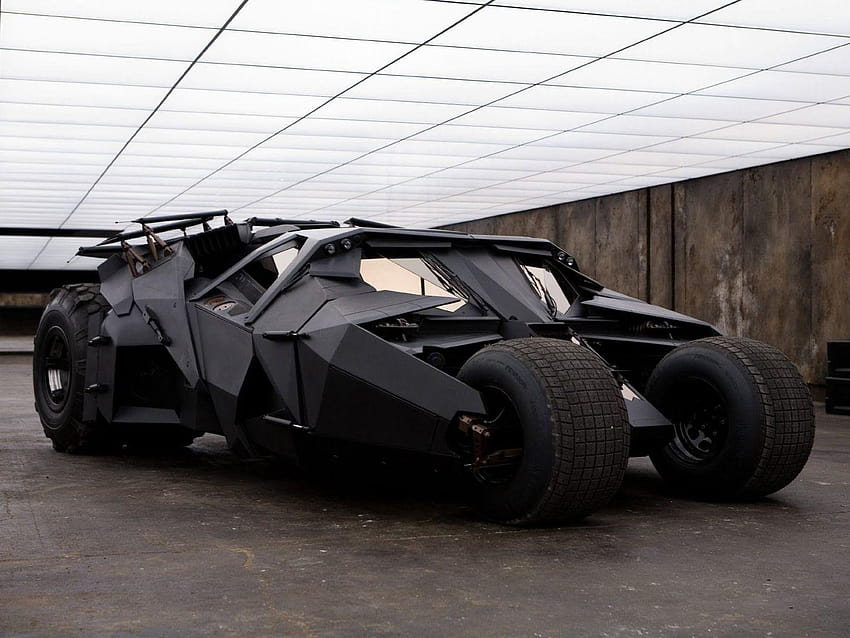 Construyendo el auto de Batman: cómo se hizo el vaso del caballero oscuro, el auto de Batman fondo de pantalla