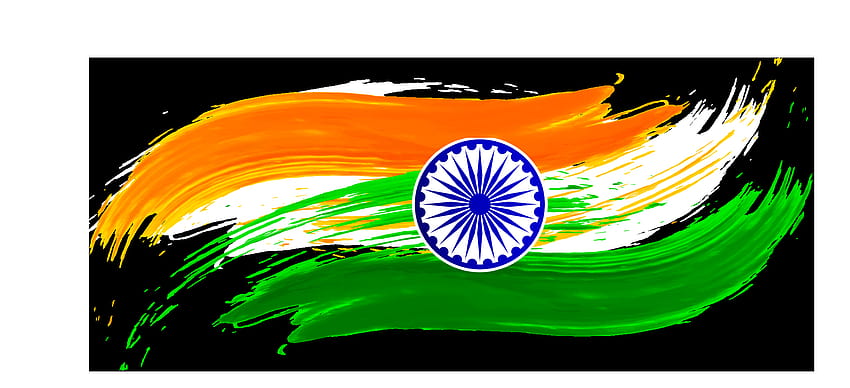 India national flag logo - Stock Image - Everypixel