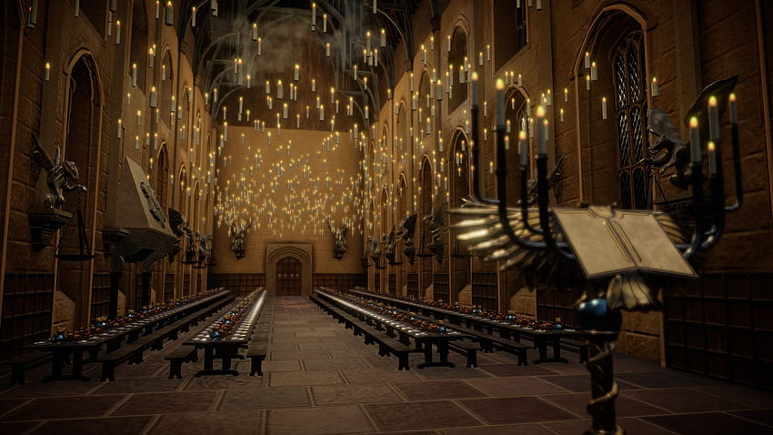 Wielka sala Harry Potter Tapeta HD