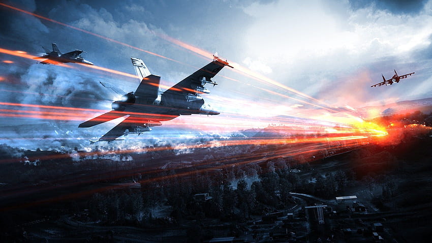 Game Battlefield 3 Fighter Jets Incoming Missiles Wide, call of duty fighter jets HD wallpaper