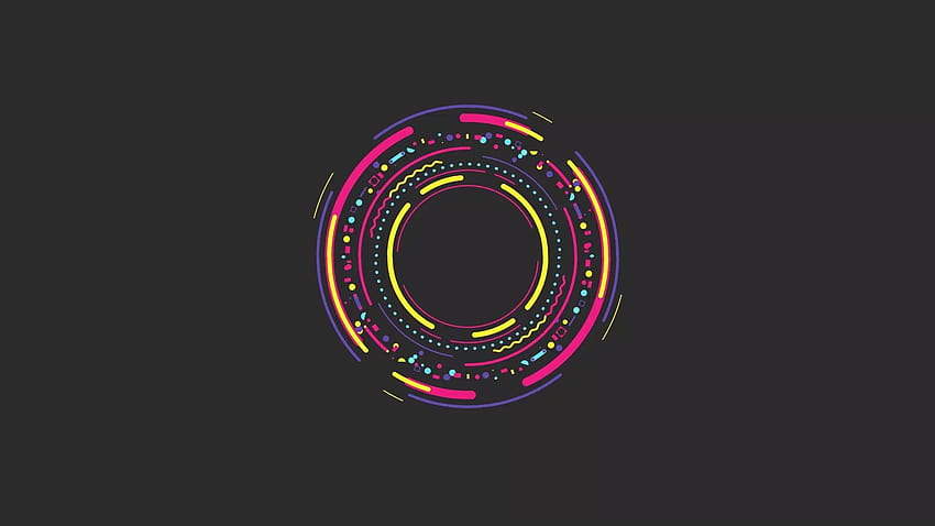 Rainbow Circle Live HD wallpaper | Pxfuel