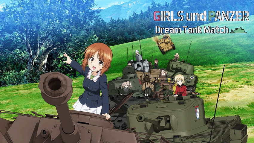 Girls und Panzer: Dream Tank Match Review, kawaii gamer ps4 HD wallpaper