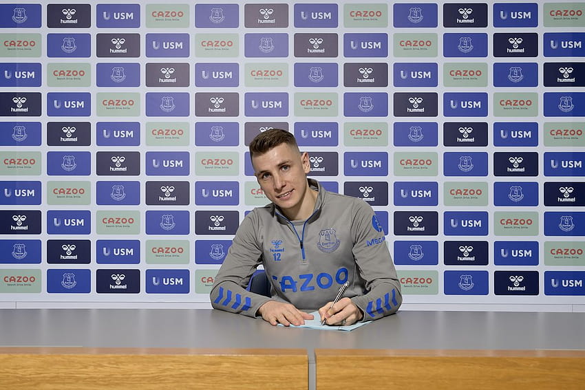 Bek Everton Lucas Digne menandatangani kontrak baru Wallpaper HD
