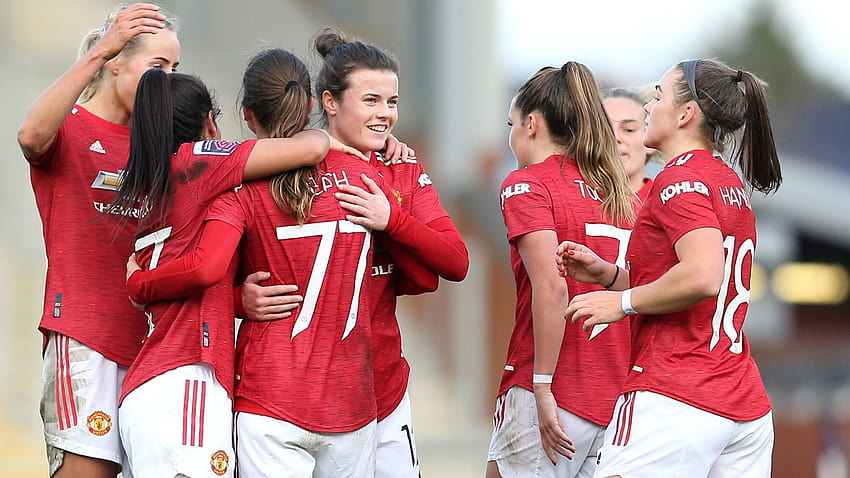 Ronda de la Superliga femenina, equipo femenino del Manchester United fondo de pantalla