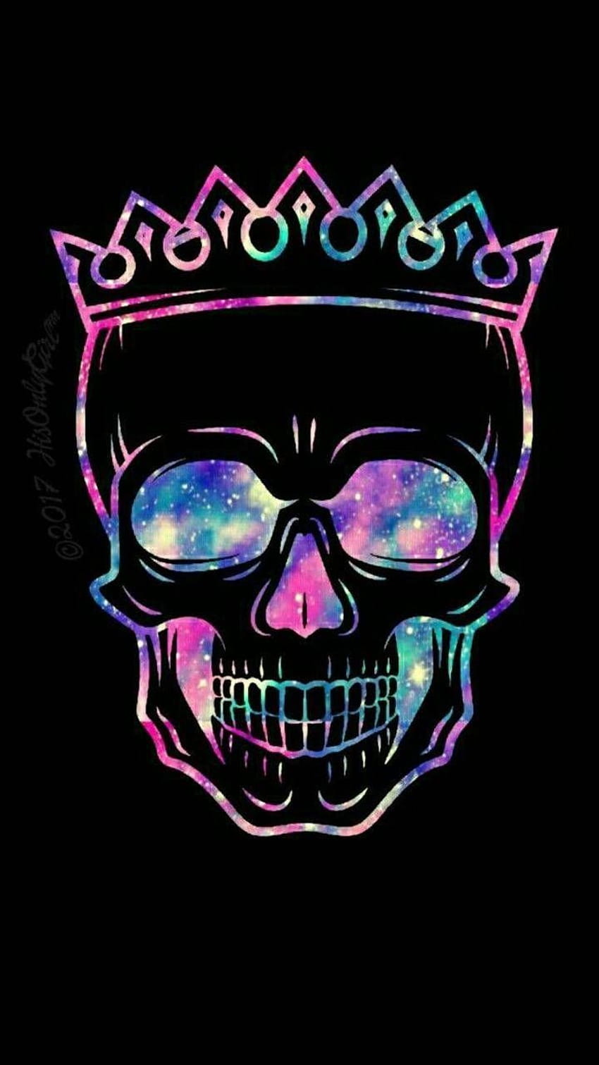 Queen Skull, skull king HD phone wallpaper
