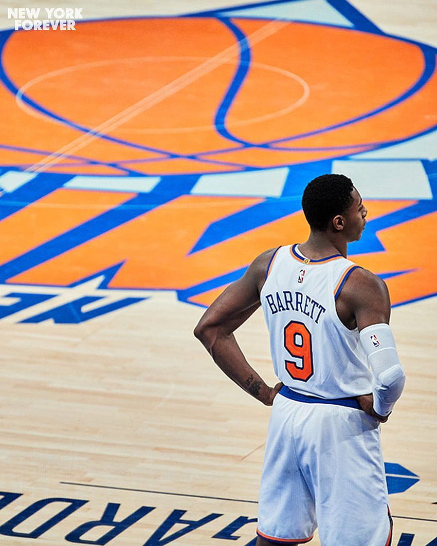 RJ Barrett New York Knicks Wallpaper  New york knicks Knicks Basketball  pictures
