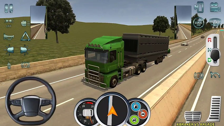 Euro Truck Driver 2019 Novo Caminhão Desbloqueado Transporte de Gado Jogabilidade Android papel de parede HD
