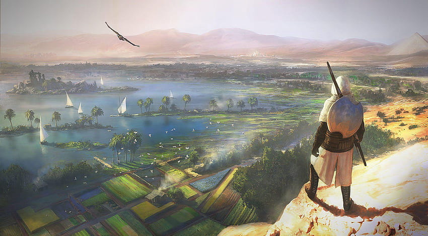 Top 17 Assassins Creed Origin That You Should Get Right Now bayek of siwa  HD wallpaper  Pxfuel