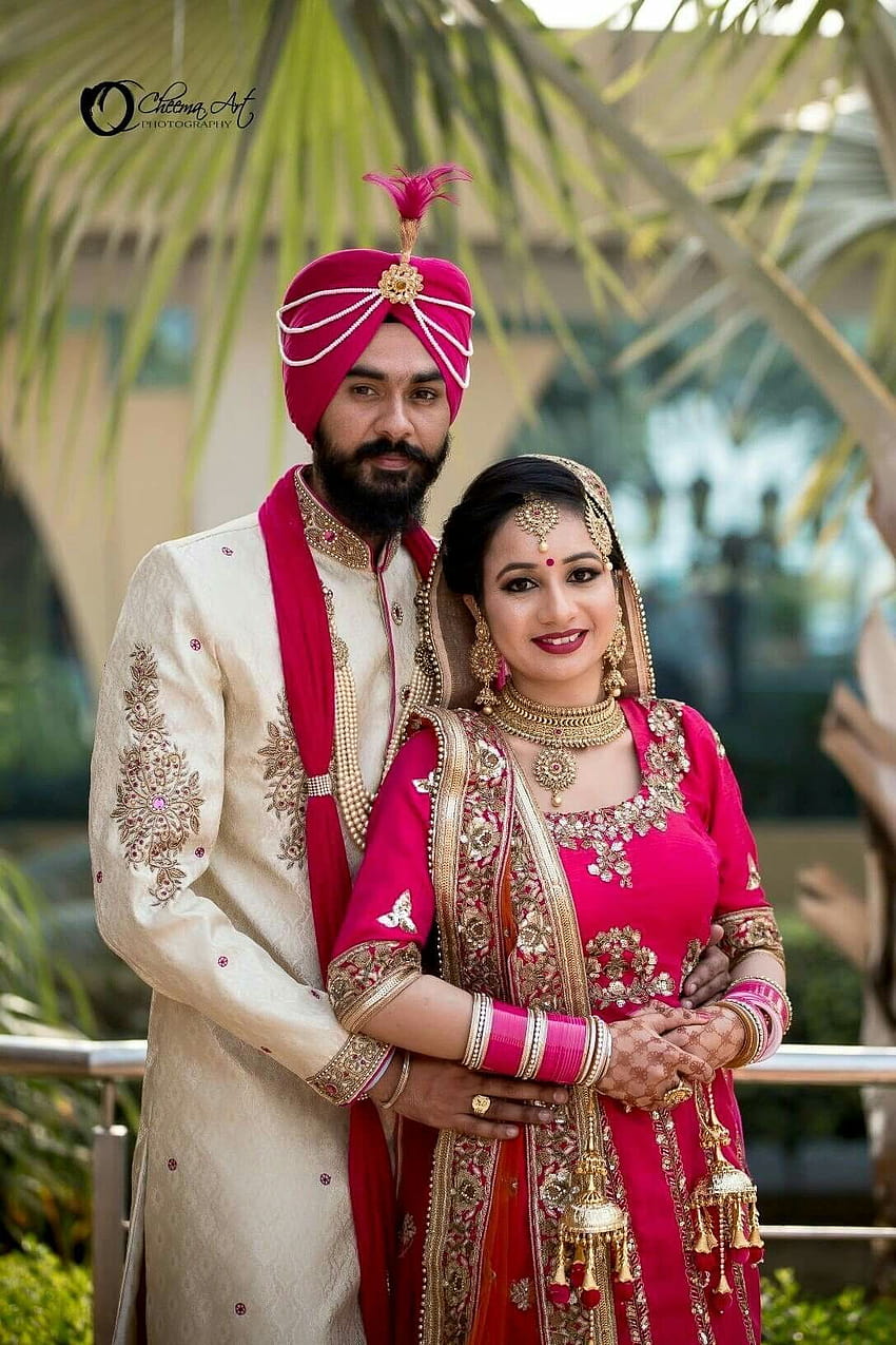 Indian Wedding Couple, indian couple bride HD phone wallpaper | Pxfuel