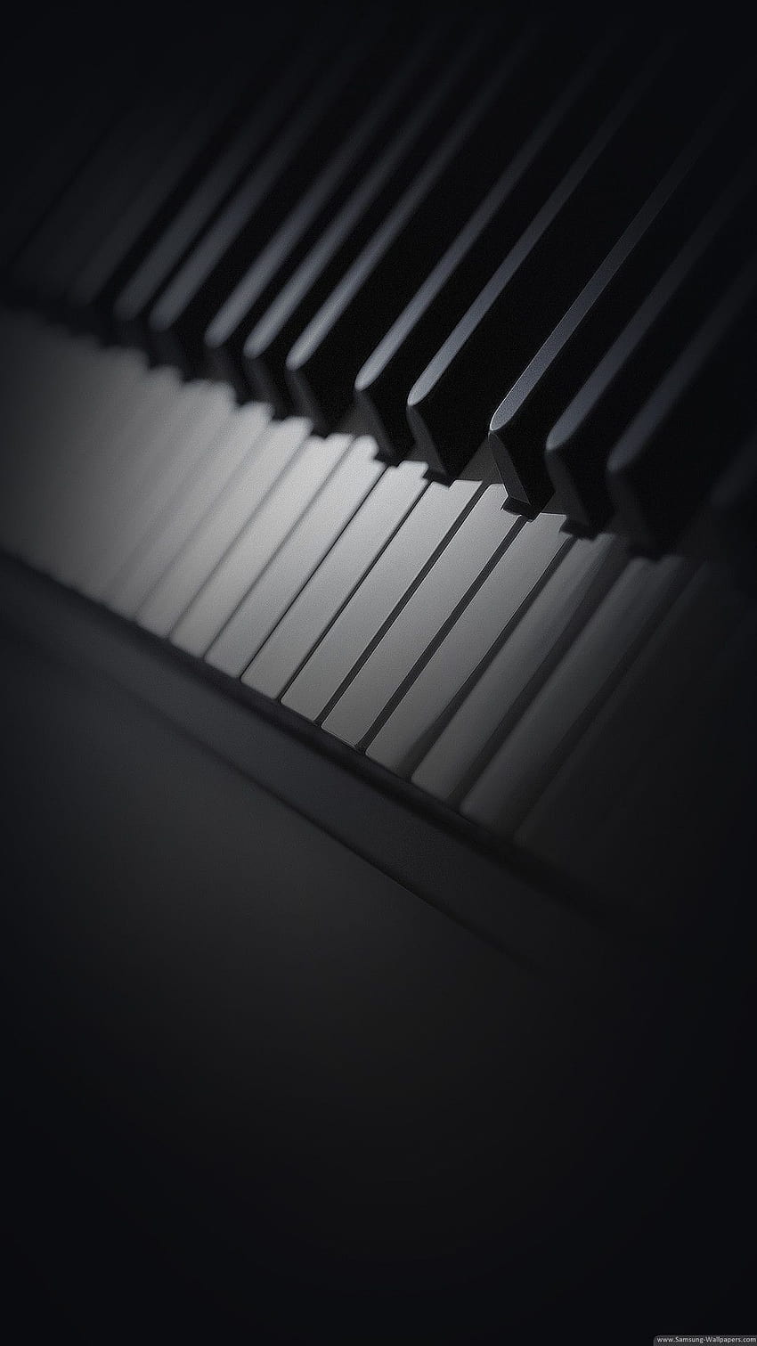 Klavier, Vintage-Musiktastatur HD-Handy-Hintergrundbild