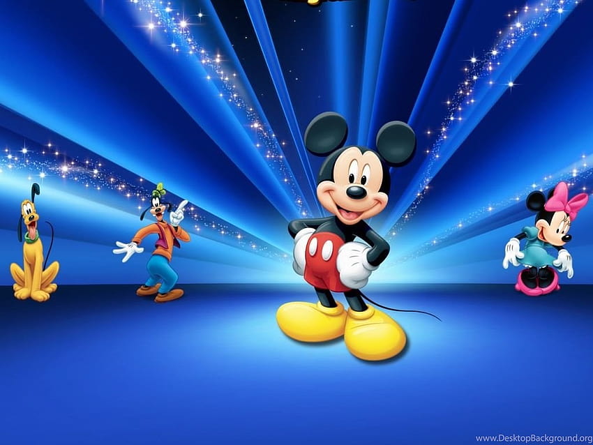 Disney Characters Dark Blue IPad Backgrounds HD Wallpaper | Pxfuel