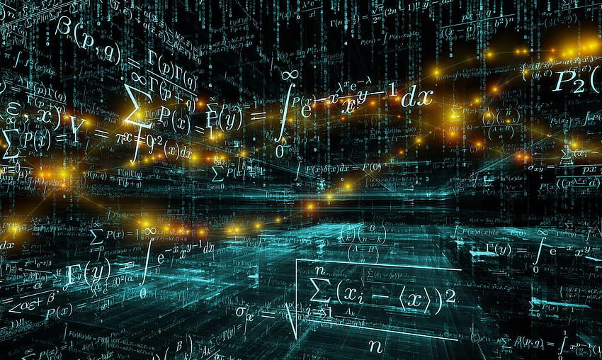 Mathematik, Algorithmus HD-Hintergrundbild