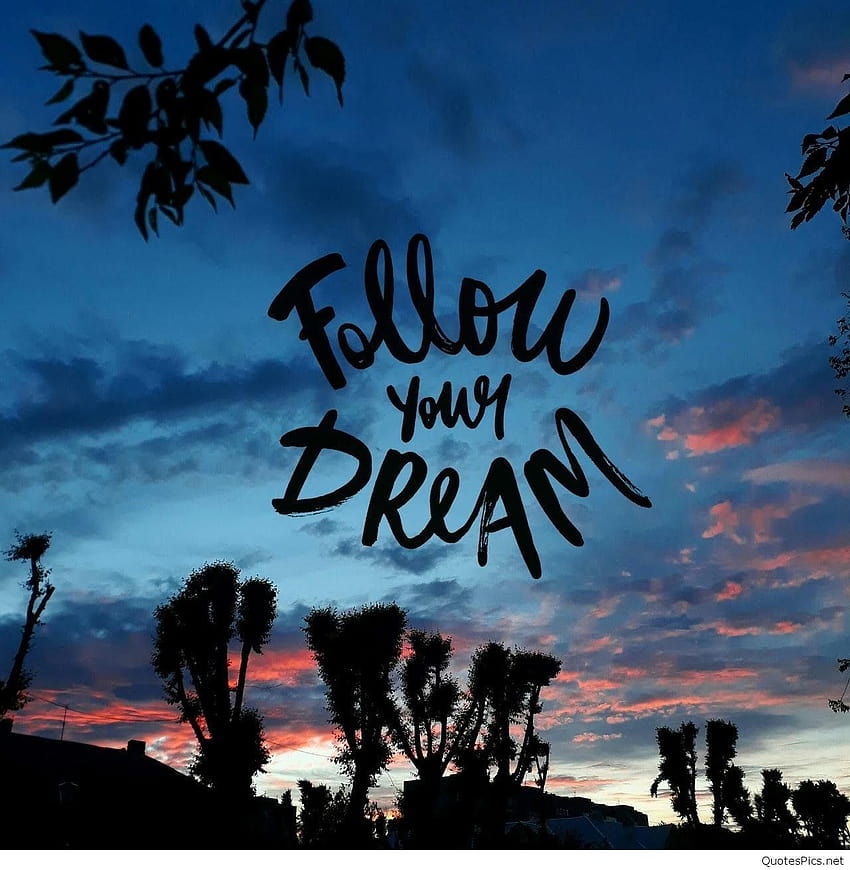 Follow Your Dreams HD phone wallpaper | Pxfuel