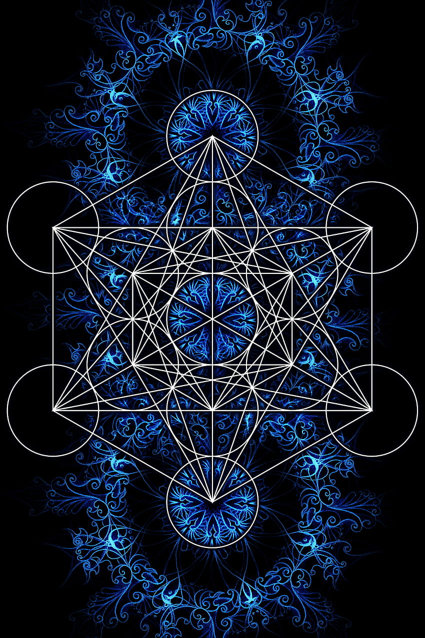 Significado, origen e importancia de la estrella Merkaba en la geometría sagrada fondo de pantalla del teléfono