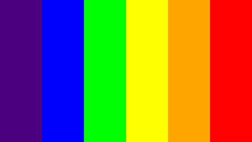 Original Rainbow Color Scheme » Blau » SchemeColor, Retro-Regenbogenfarben HD-Hintergrundbild