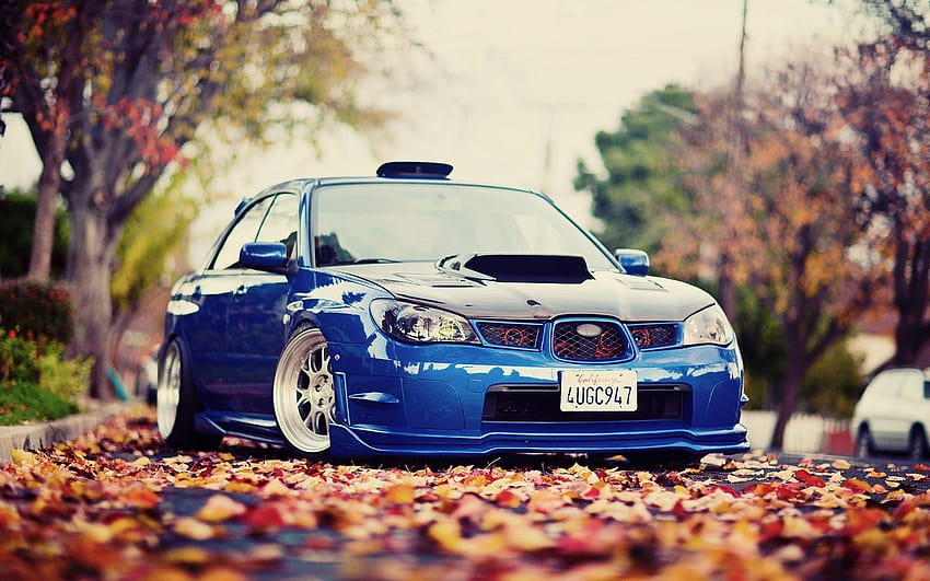 Fall season is coming..let's see if we can start a car and autumn backdrop thread, autumn and car HD wallpaper