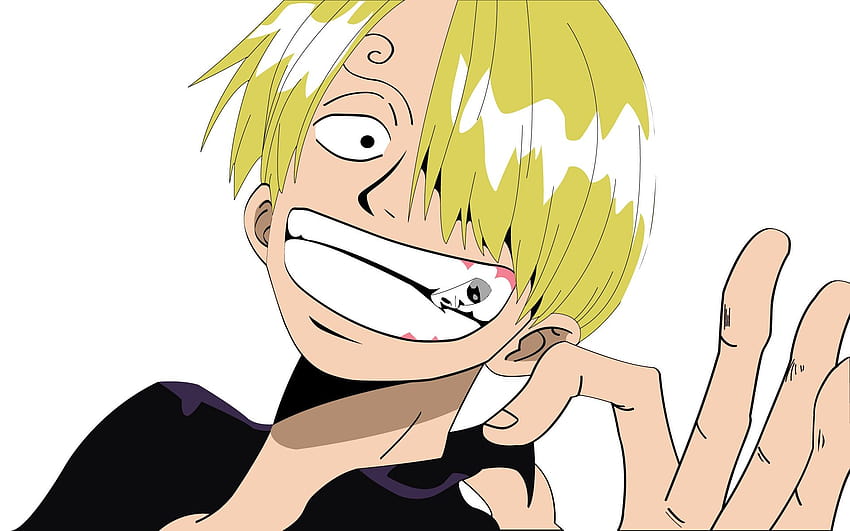 Flat art of Sanji from One Piece by GmDesignartsGR on Dribbble