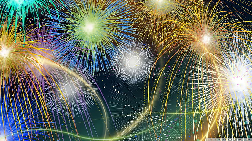 Fireworks Shows, Fourth Of July Ultra Backgrounds, 4th of july dual monitor HD wallpaper