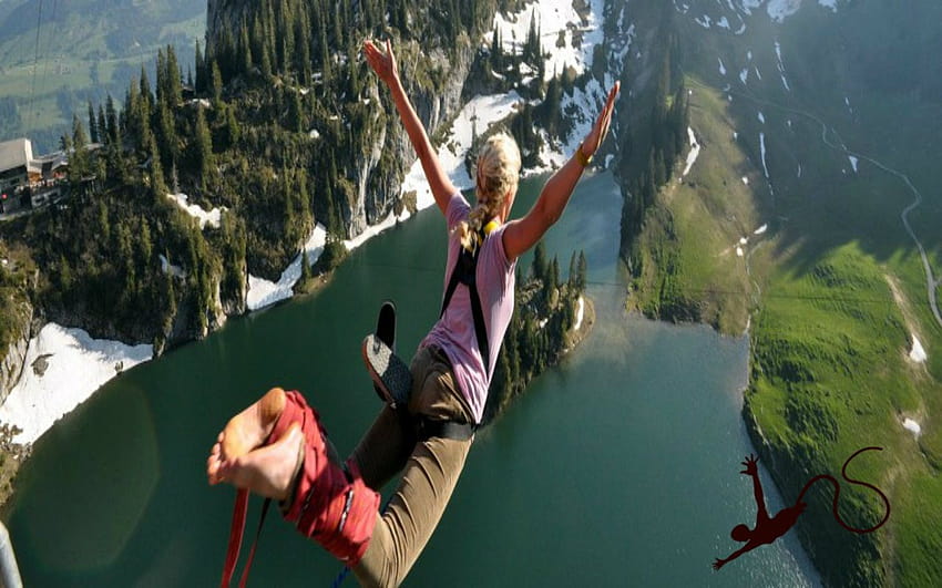 Bungee Jumping: Appstore for Android HD wallpaper