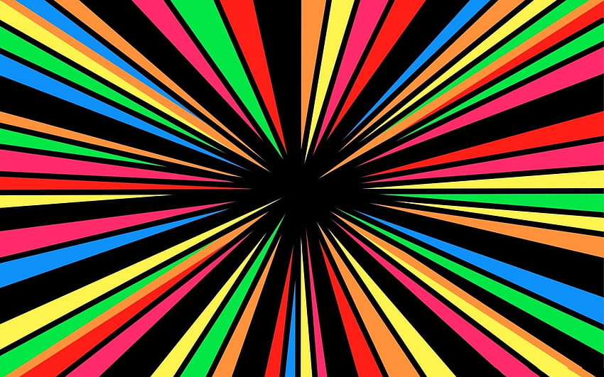 Abstract Rainbows Vortex Colorful, colorful u HD wallpaper