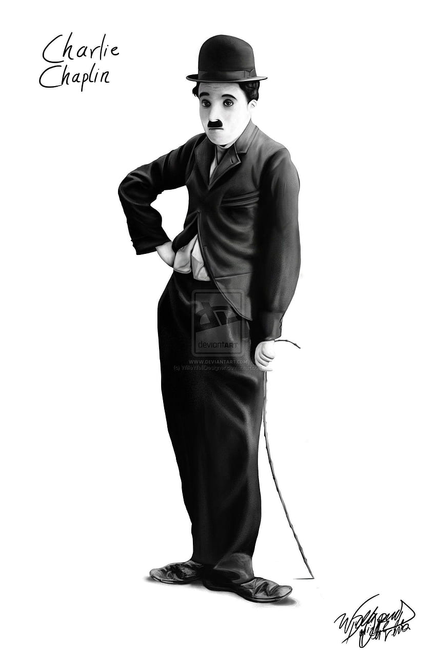 Charlie Chaplin by WilleWellDesigner on deviantART HD phone wallpaper |  Pxfuel