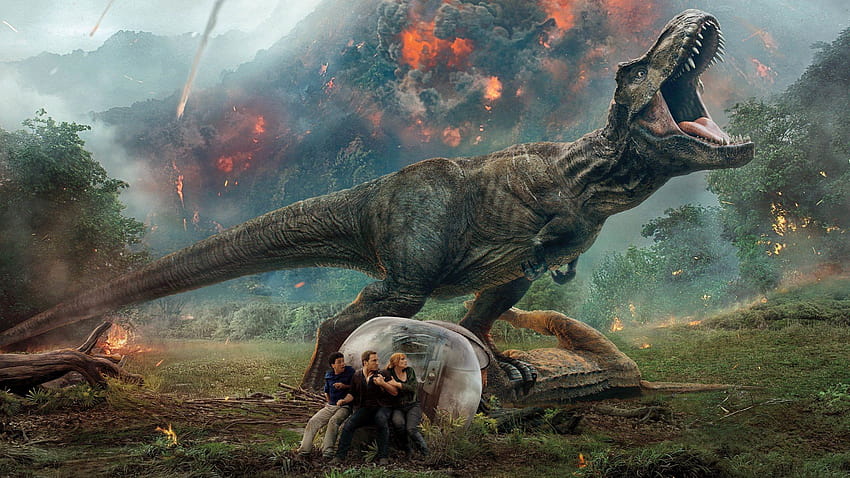 Jurassic World: Fallen Kingdom International Trailer, polowanie na indoraptory Tapeta HD