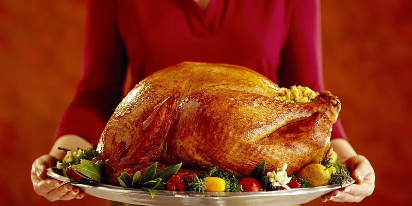 Cooking the perfect festive feast, christmas turkey HD wallpaper