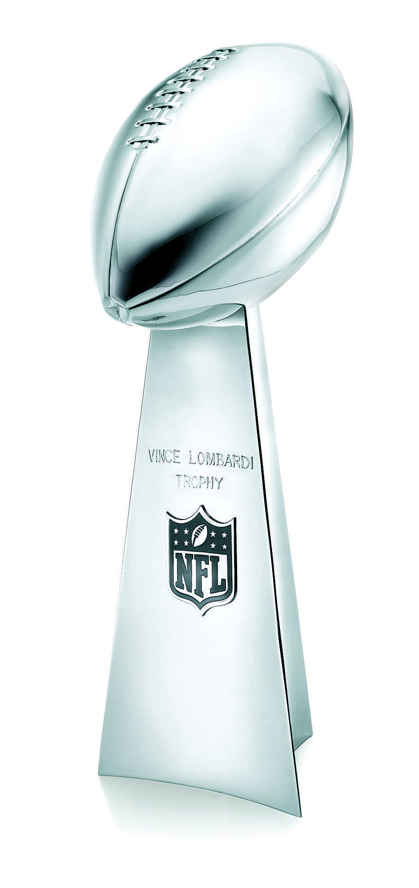 The Vince Lombardi Trophy is awarded annually by the National, super bowl vince lombardi trophy HD phone wallpaper