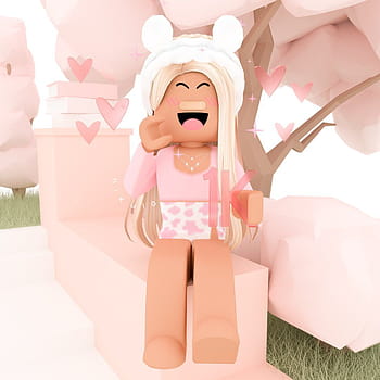 Peach aesthetic vibe roblox avatar, roblox cute avatars HD phone