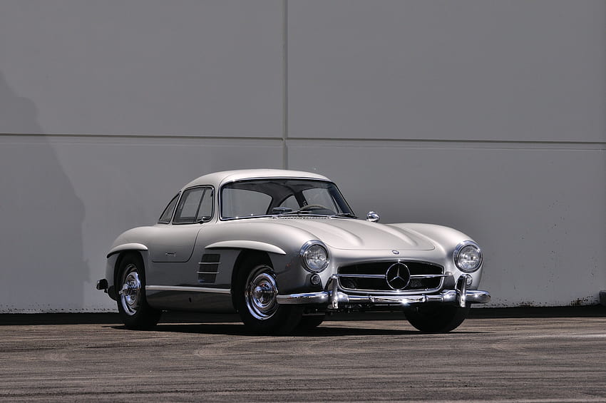 1955, Mercedes, Benz, 300sl, Gullwing, Sport, Classic, Old, Vintage, Germany, 4288x28480 01 / and Mobile Backgrounds papel de parede HD