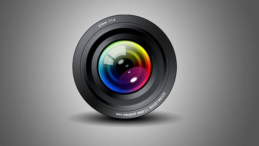 Camera Lens 34507, camera logo HD wallpaper