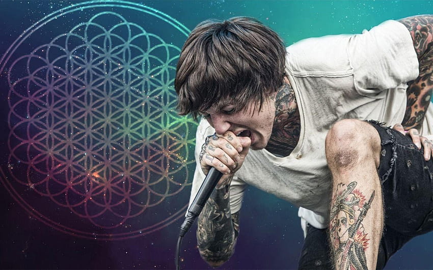 space, Oliver Sykes, space, Bring me the HD wallpaper