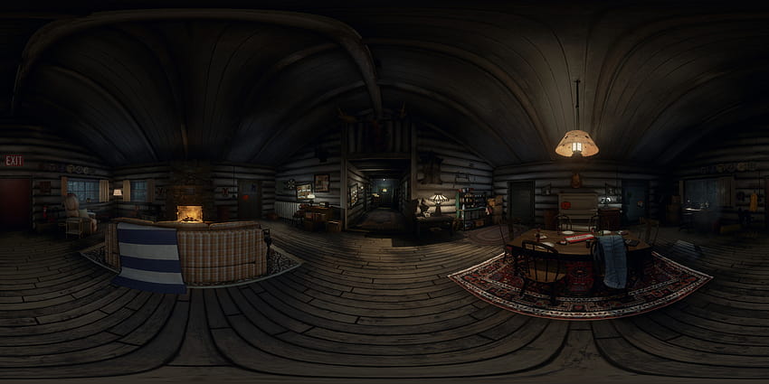The Virtual Virtual Cabin: r/F13thegame, simulador de mesa papel de parede HD