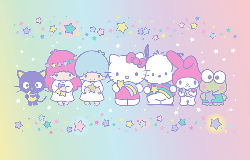 Todos los personajes de Sanrio, personajes de fondo de pantalla