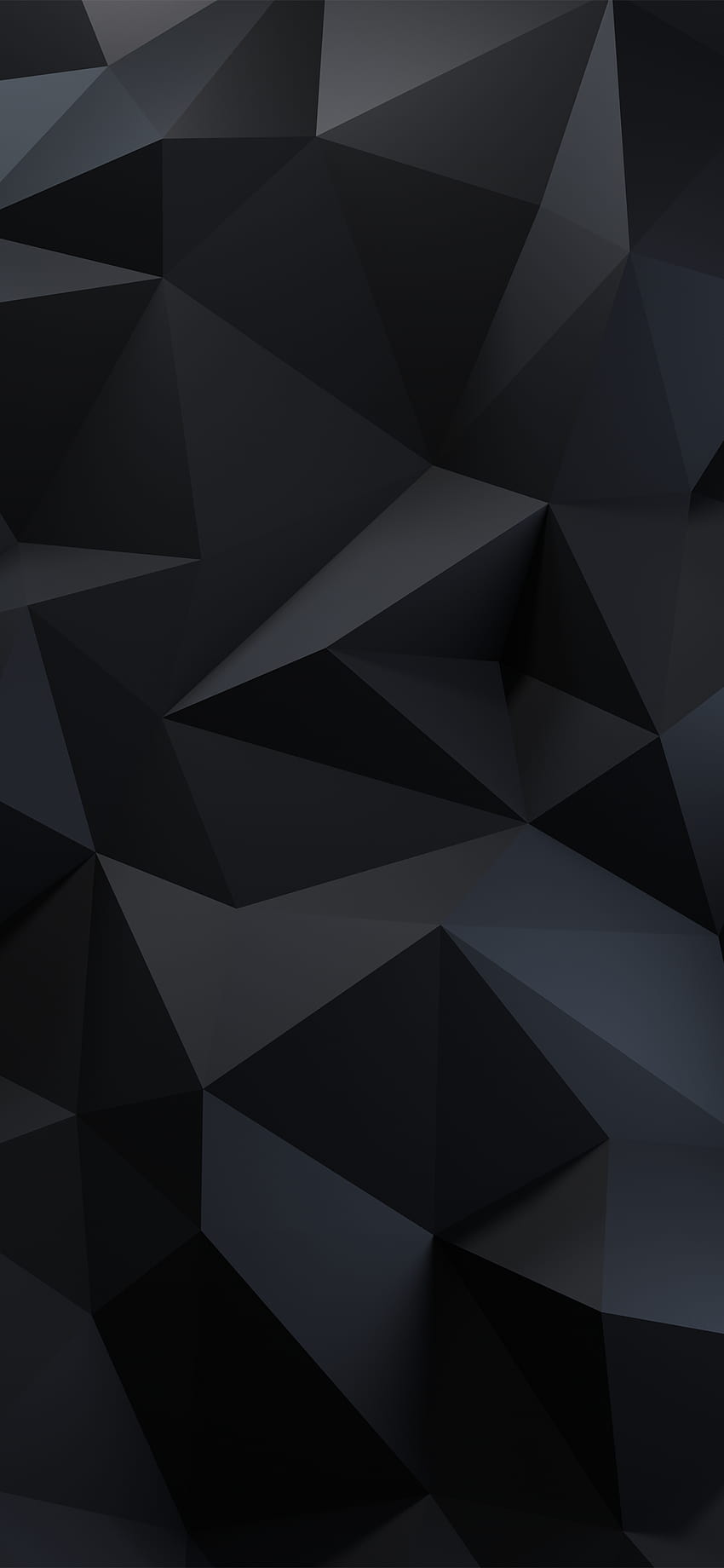 Polygon iPhone multi, black polygon HD phone wallpaper