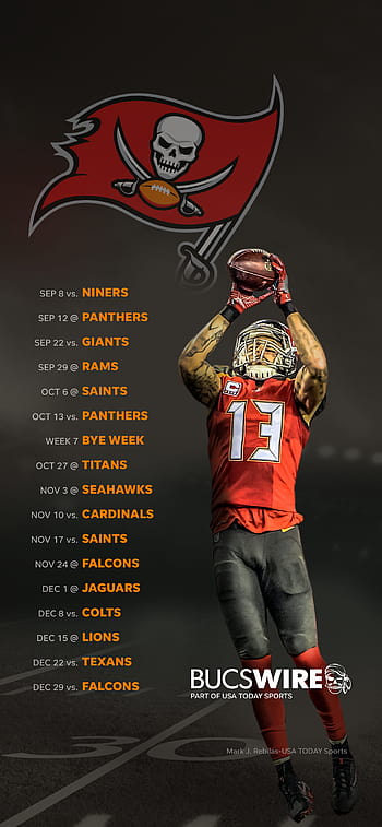 Tampa Bay Buccaneers Schedule 2022 