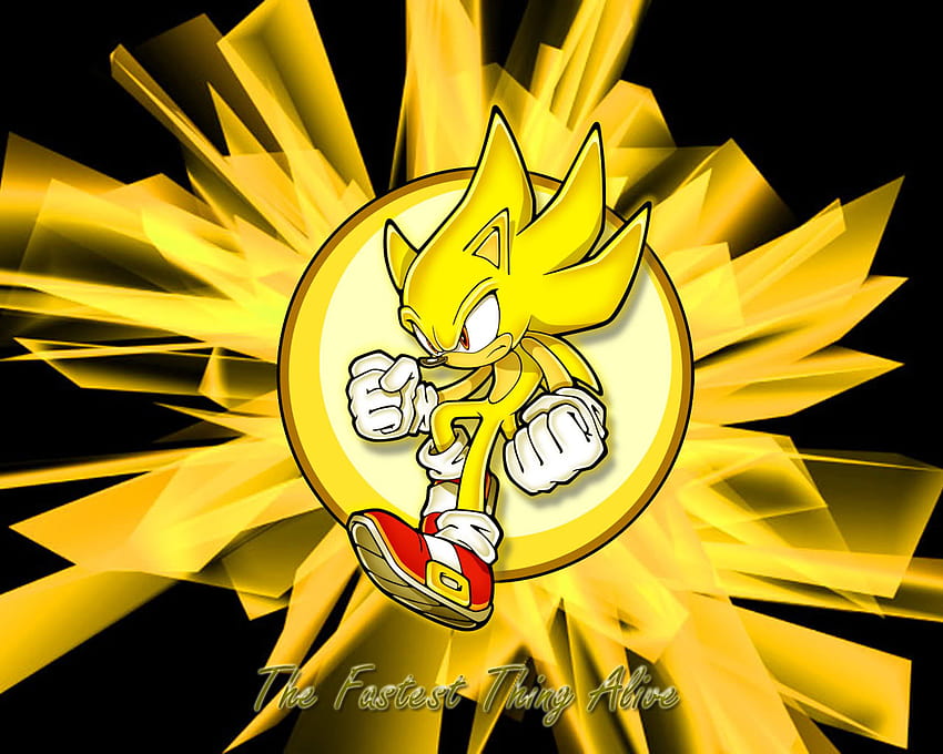 Super Sonic Aura Test, yellow Supersonic wallpaper png