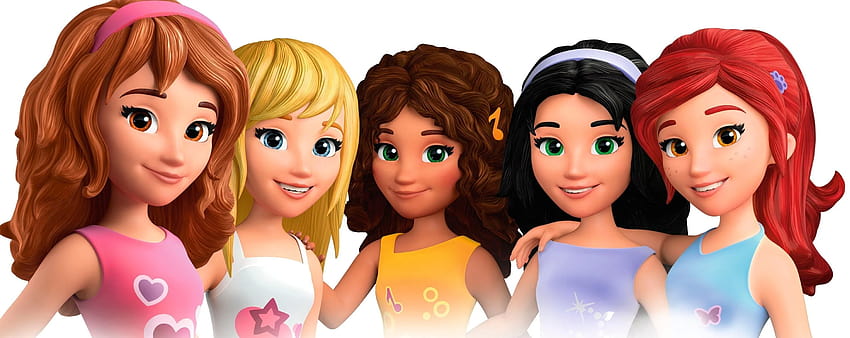 Best Friends Forever Official LEGO Friends [3000x1192] for your , Mobile & Tablet, 5 friends HD wallpaper