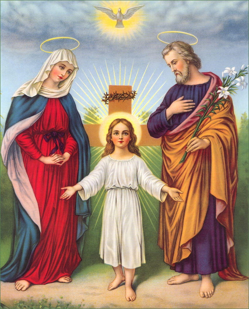 Holy Family HD phone wallpaper