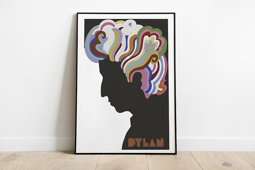 Винтидж плакат на Боб Дилън от 1960 г. Стенно изкуство за печат, класически рекламен печат, ретро елегантен плакат, домашен декор, дигитален през 2020 г. HD тапет