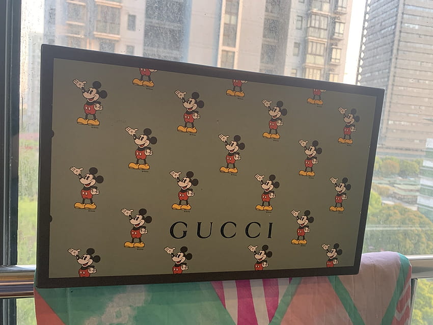 REVISIÓN] ¡Oye, Mickey, estás tan bien! Zapatillas Disney x Gucci Ace: r/RepLadies fondo de pantalla