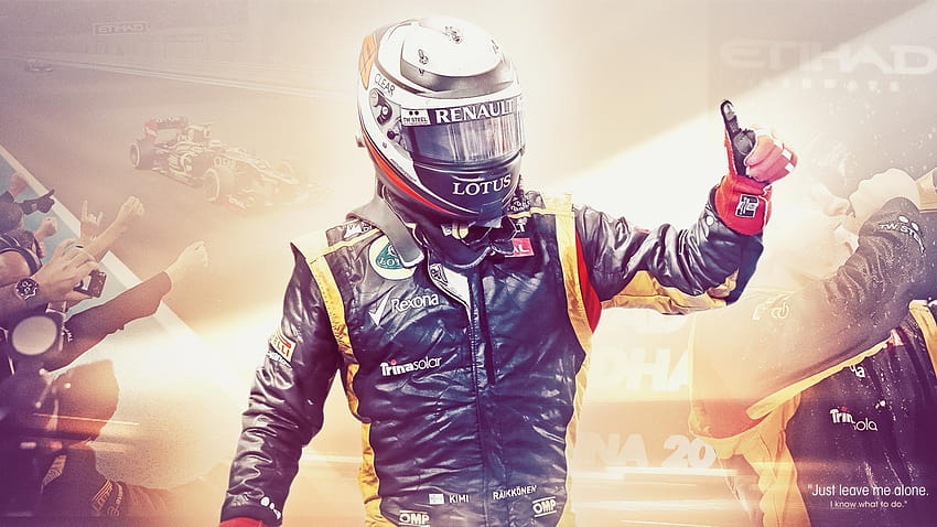 Abu Dhabi Kimi Räikkönen Lotus F1-Team HD-Hintergrundbild