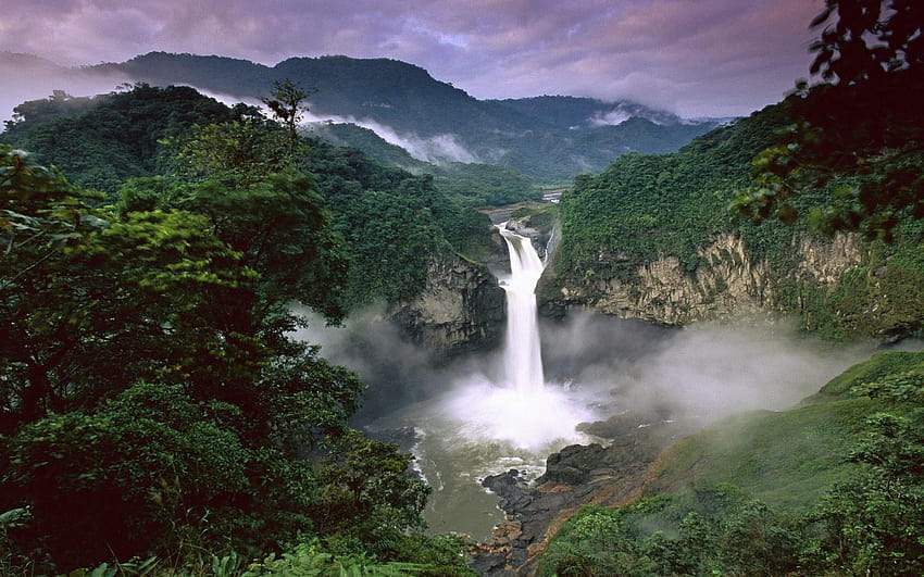 You Can Tropical Rainforest Waterfall In Your HD wallpaper