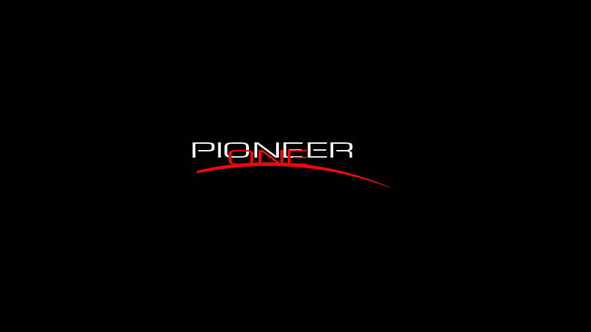 Koncepcja logo Pioneer One Tapeta HD