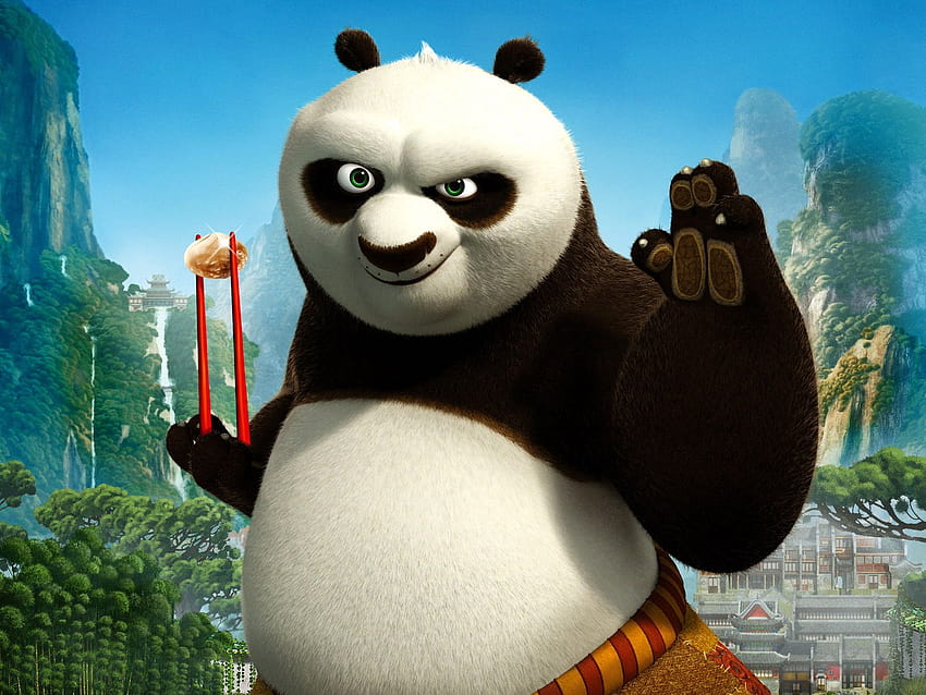 Кунг Фу Панда, пандата Питър HD тапет