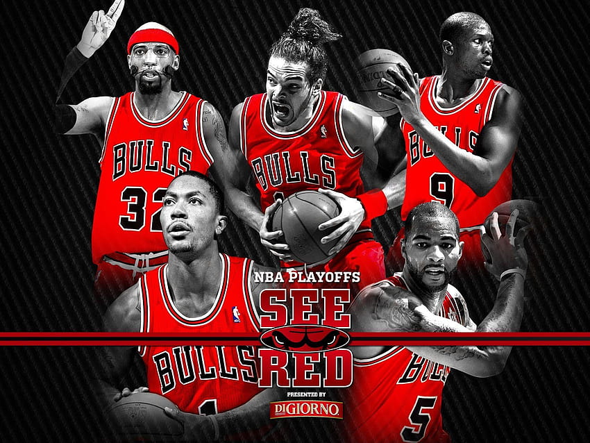 Chicago Bulls 2018, playoff nba 2018 Wallpaper HD