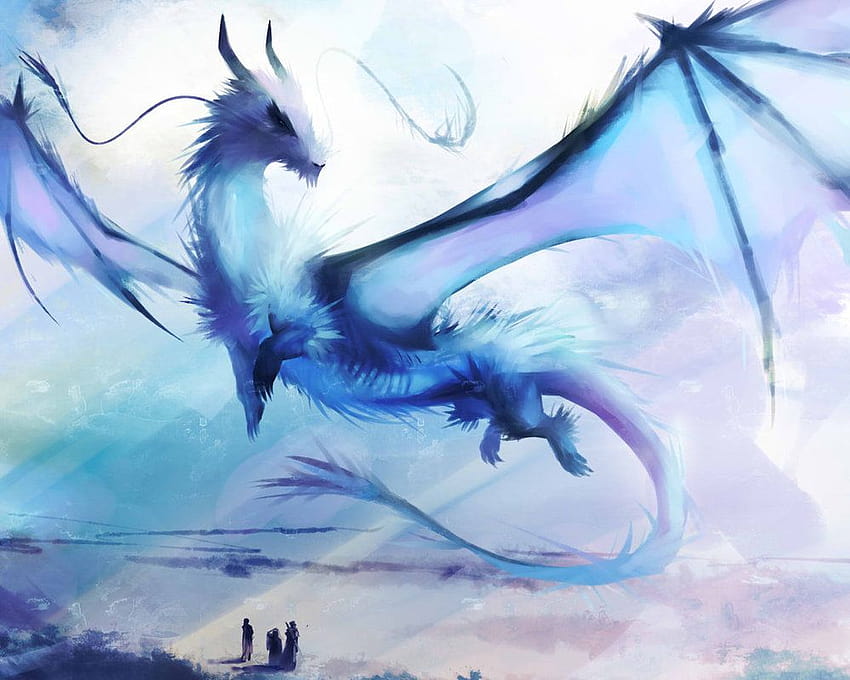 ice titan dragon HD wallpaper